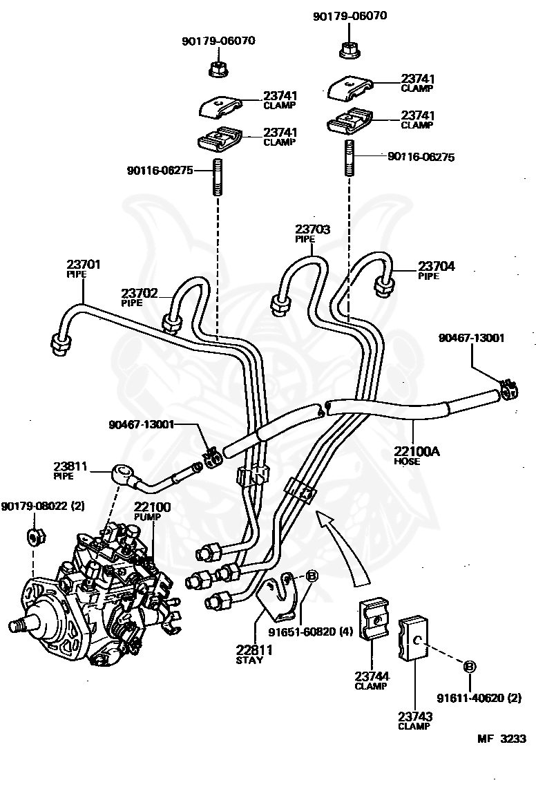 Toyota - Fastener